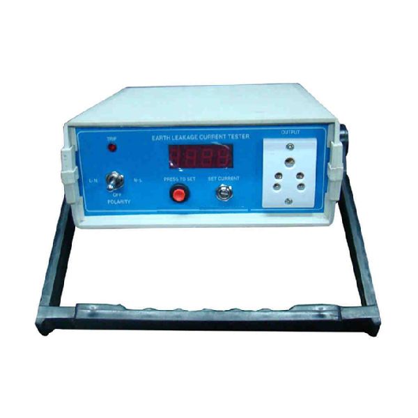 Earth leakage current tester